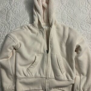 A&F lined sweatshirt girls size 11/12